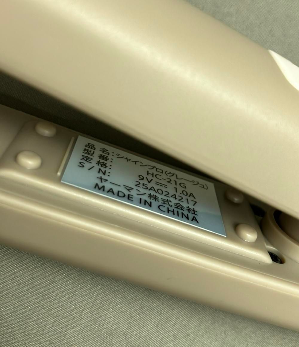 ヤーマン ヘアアイロン 家庭用美容器 シャインプロ HC-21G YAMAN WWW_KANDAIZUMI_COM