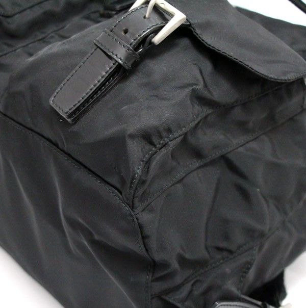 プラダ PRADA 三角ロゴ Wポケット リュックサック バックパック プラダ PRADA 三角ロゴ Wポケット リュックサック バックパック