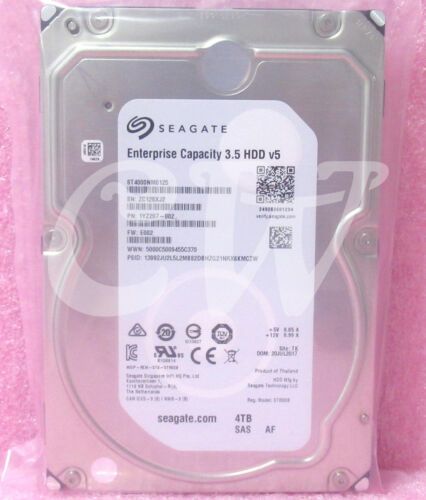 Seagate EXOS ST4000NM0125 4TB 7.2K 12Gbpd 128MB キャッシュ 3.5インチ SAS HDD ハードドライブ