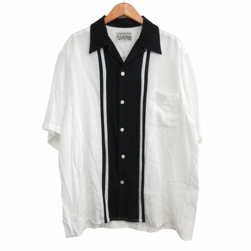 WACKO MARIA ツートーン切替半袖シャツ WACKO MARIA (ワコマリア) TWO-TONE 50'S SHIRT ( TYPE-2