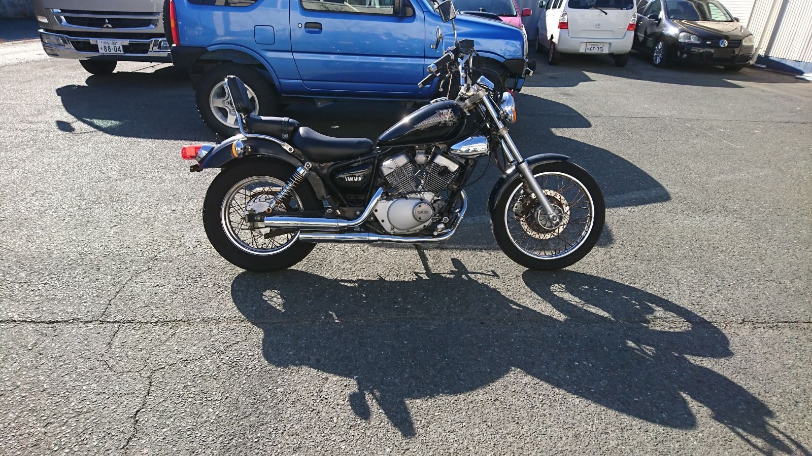 YAMAHAビラーゴ250 3DM リジットサス　2本セット　未塗装品 YAMAHAビラーゴ250 3DM リジットサス 2本セット 未塗装品 - メルカリ