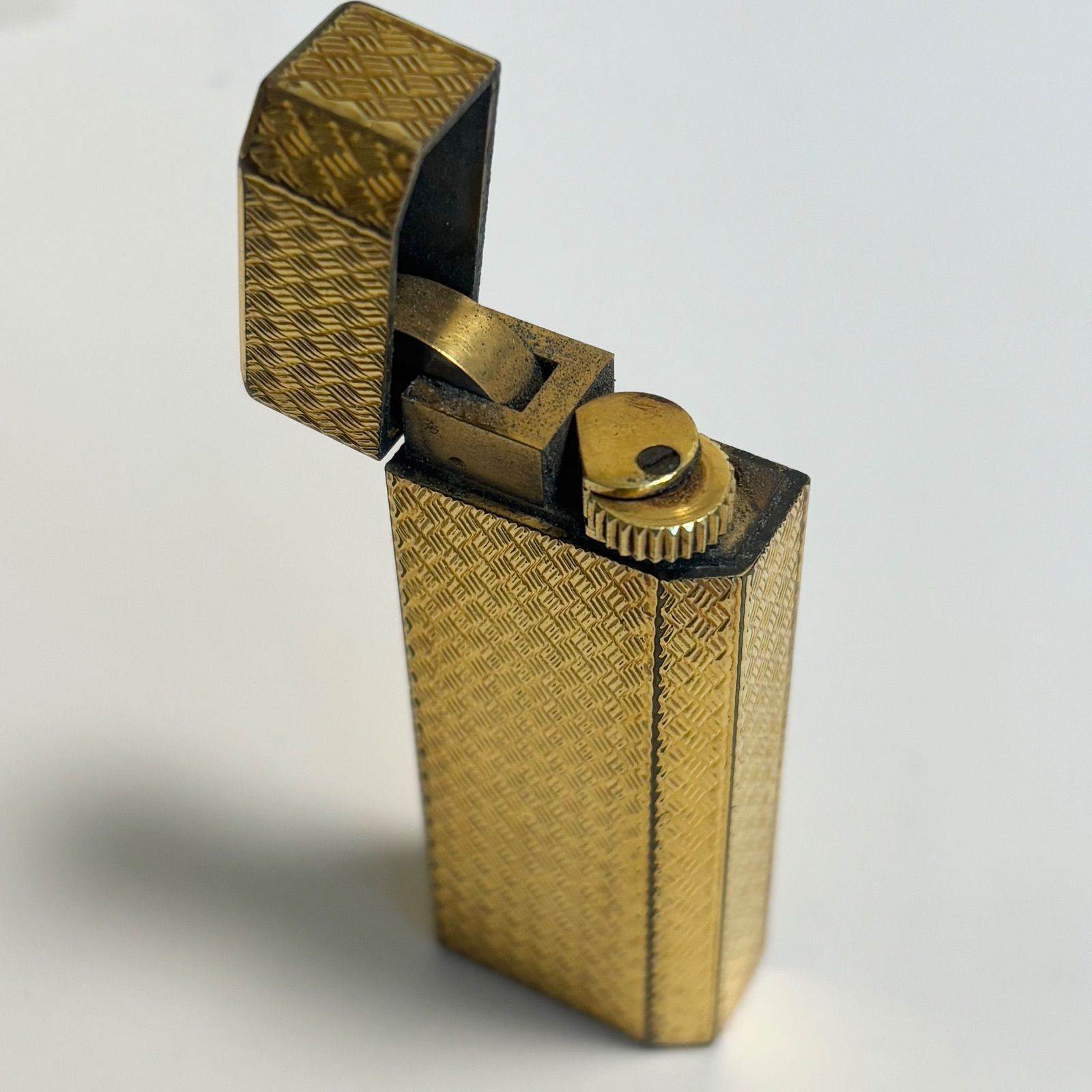送料無料】Cartier/カルティエ/ガスライター/ゴールド/ローラー