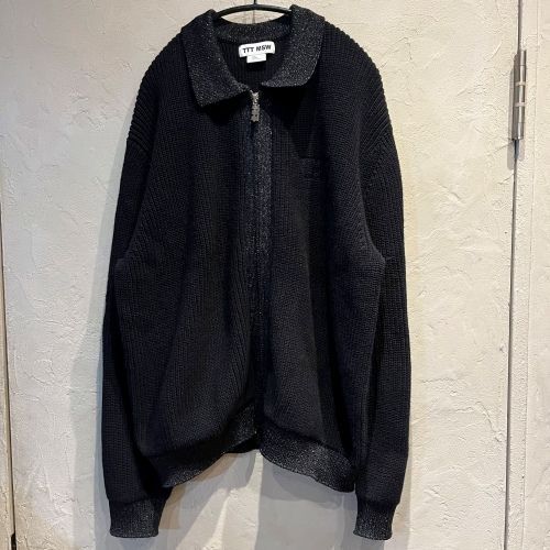 TTT MSW ティー 24SS Lame Zip Up Cardigan【代官山02】
