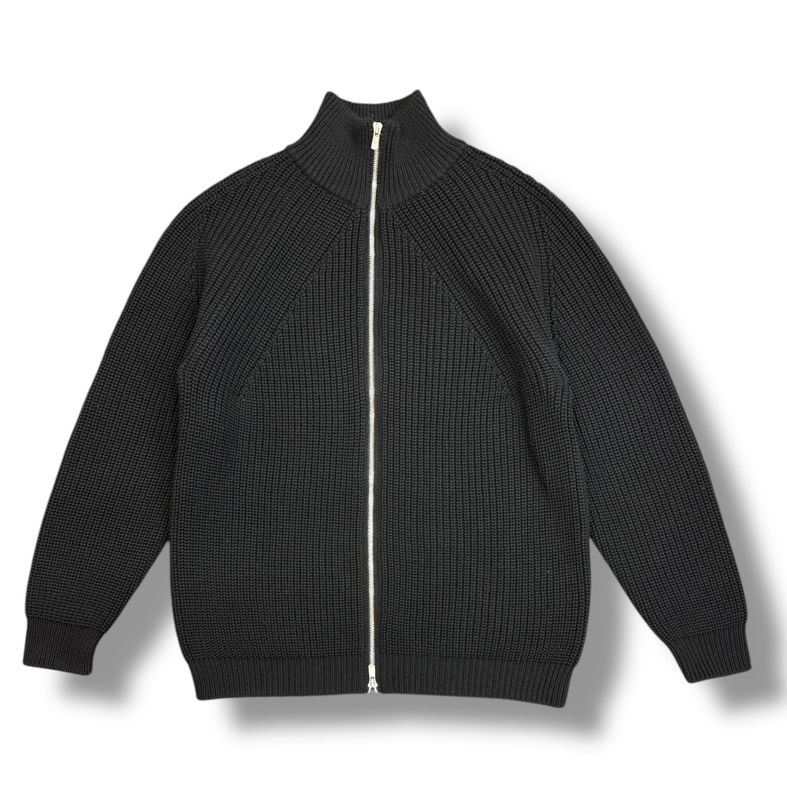参考上代35200円 BATONER SIGNATURE DRIVERS KNIT シグネチャードライバーズニット カーディガン セーター バトナー BN-24FM-039 3 86597A4