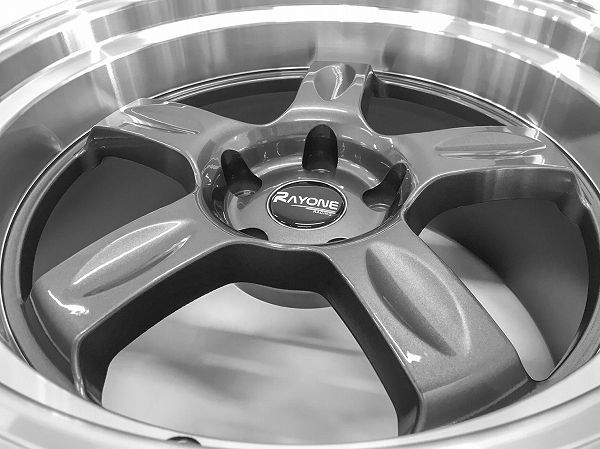 4本セット Rayone Racing 5008 18インチ 9.5J / 10.5J+10 5H PCD114.3