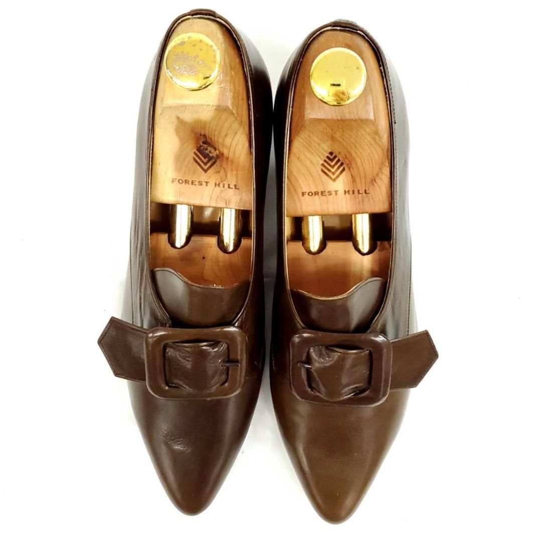 ラボキゴシワークス ポインテッドトゥ バックル ストラップ レザー 24