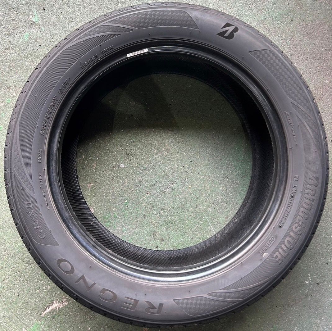 製造 溝7分山 BRIDGESTONE REGNO GR-X2 1本 215 55R17 ASP3193 FFCRYSTALESIA_COM