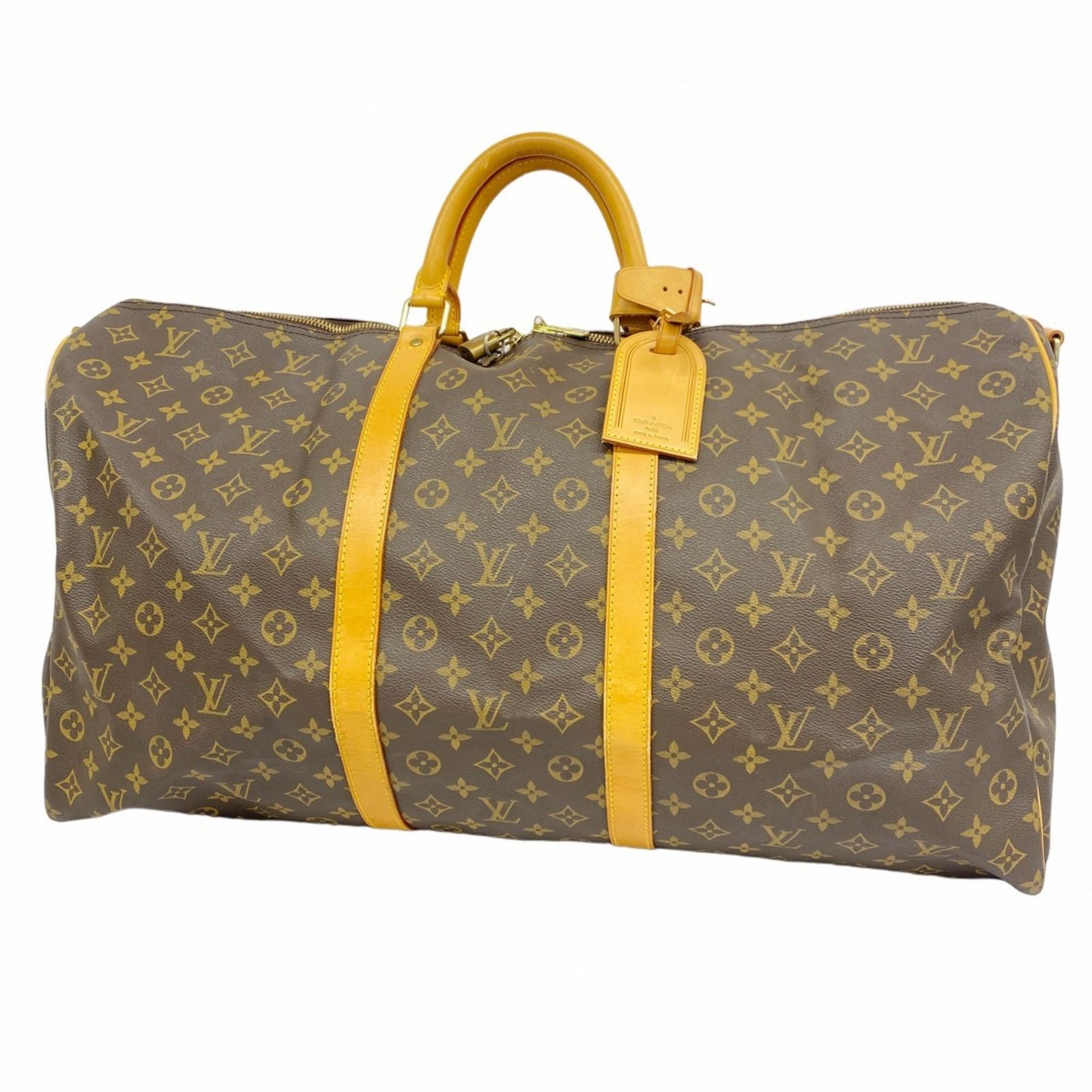 ルイ ヴィトン Louis Vuitton ルイ ヴィトン ボストンバッグ モノグラム キーポルバンドリエール60 M41412 ブラウンメンズ レディース