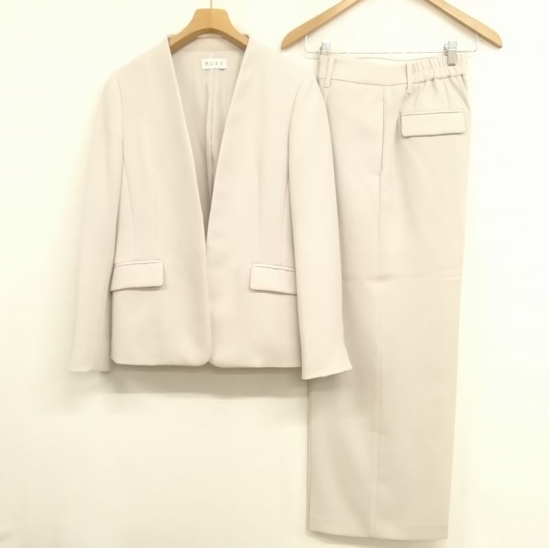 プラステ PLST 20SS スーツ セットアップ ノーカラー ジャケット