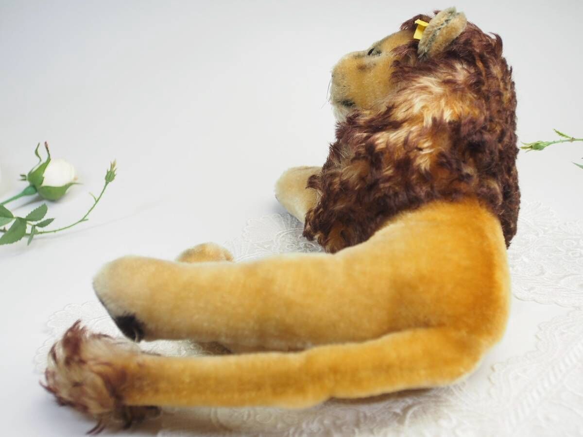 Steiff - シュタイフ★Leo Lion 22cm ID完品★(初期№タグ付)レオライオン Steiff - シュタイフ☆Leo Lion 22cm ID完品☆(初期№タグ付)レオ