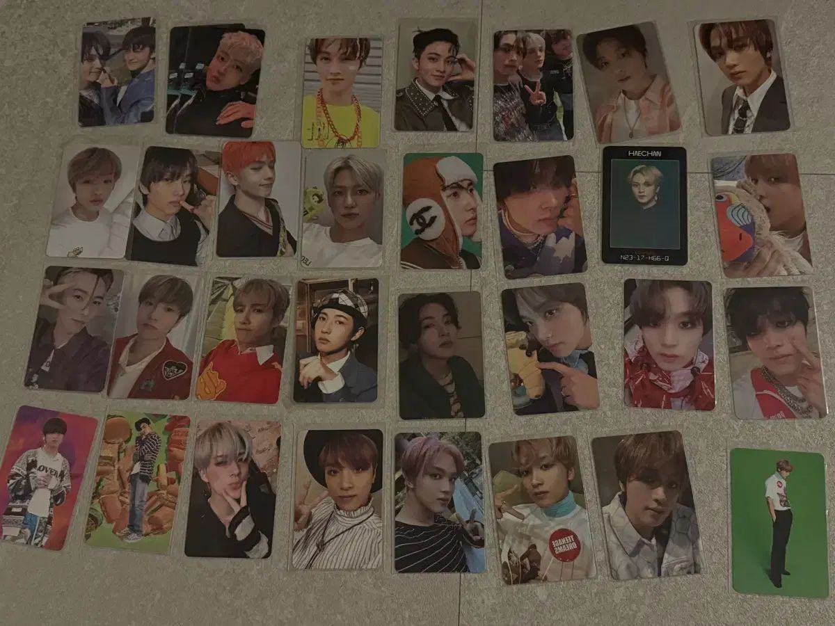 NCT エヌシーティー DREAM トレカ まとめ売り マーク MARK ロンジュン RENJUN ジェノ JENO ヘチャン HAECHAN イドンヒョク ジェミン JAEMIN チソン JISUNG