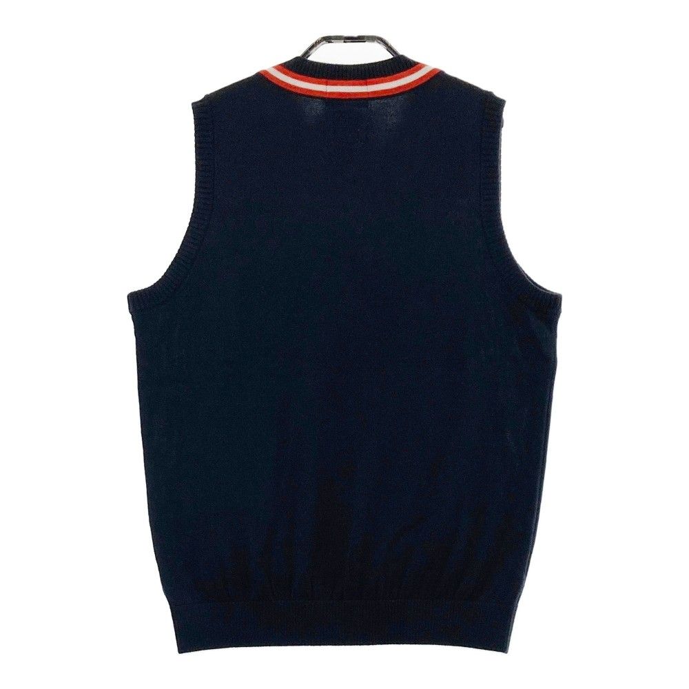 Munsingwear ネイビー ニットベスト Lサイズ サイズ：L MUNSING WEAR