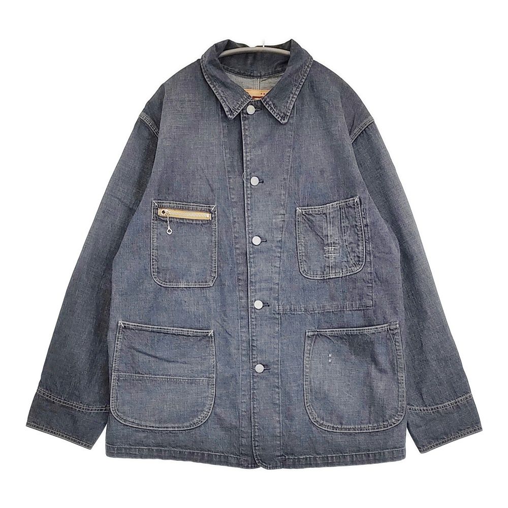 45R/45rpm 麦デニムの908カバーオール （影色納戸 重） 定価58300円