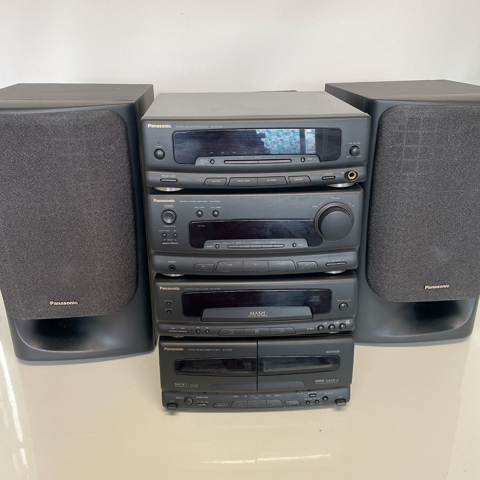 Panasonic ミニコンポ CDプレーヤー・カセットテープ　CH-550 Panasonic ミニコンポ CDプレーヤー・カセットテープCH-550