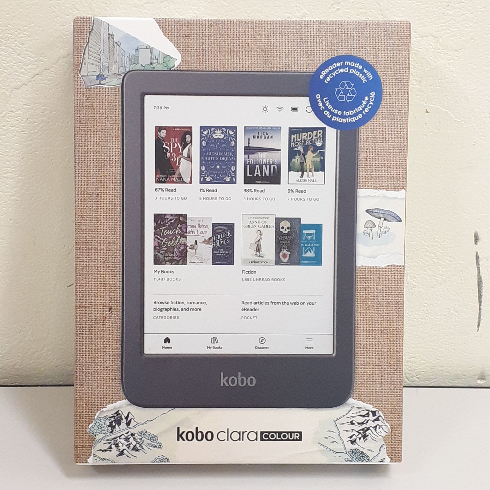 三沢店70 Rakuten Kobo 電子書籍リーダー 本体 Clara Colour 品