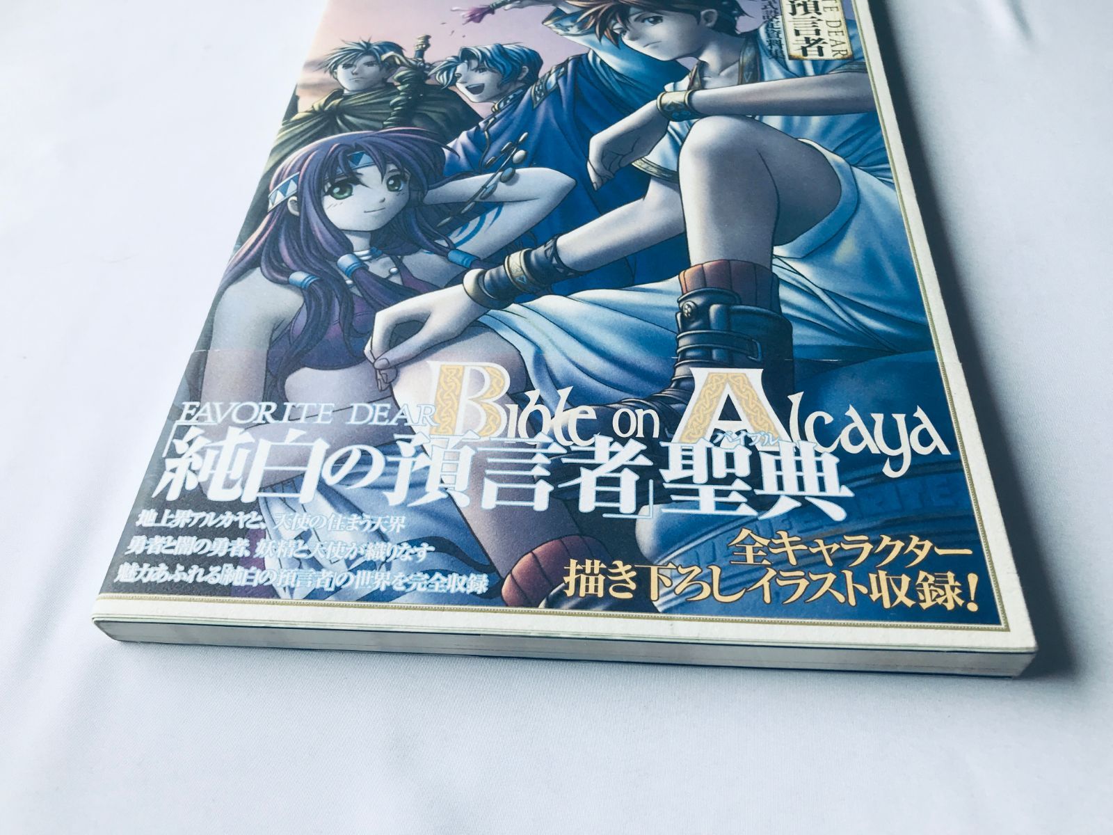 フェイバリットディア 純白の預言者 公式設定資料集 PS 帯 Favorite