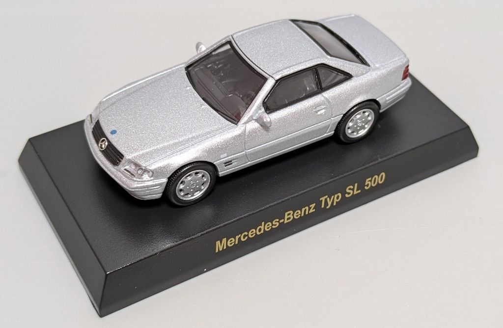 京商 1/64メルセデスベンツ ミニカーコレクション SL500