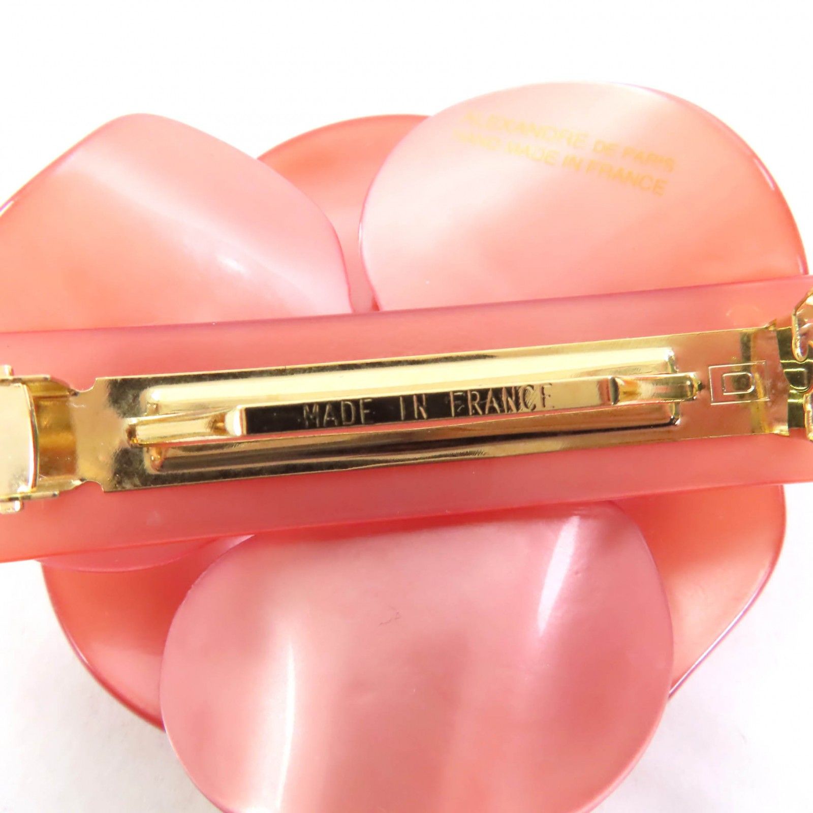 極美品☆ALEXANDRE DE PARIS アレクサンドル ドゥ パリ カメリア ー  