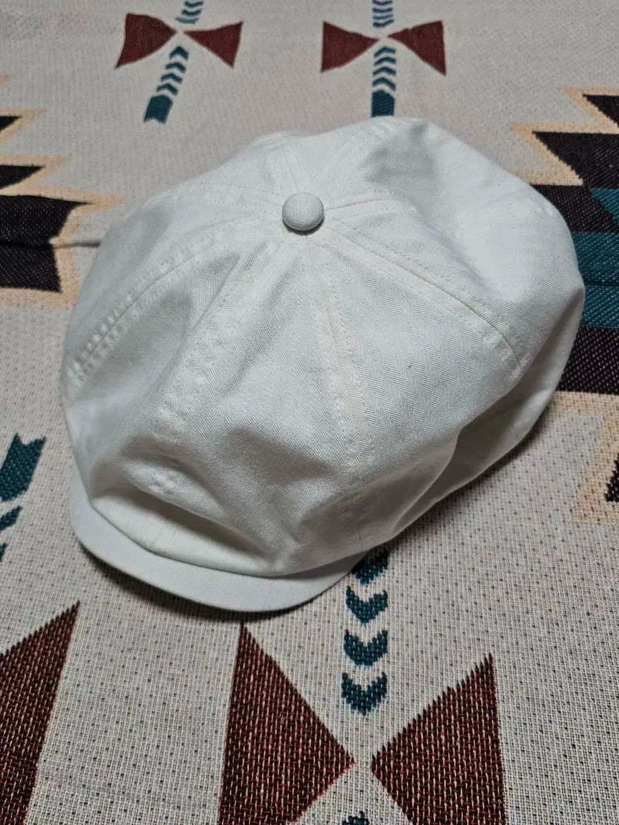 rrl ホワイト hbt ニュースボーイキャップ L サイズ