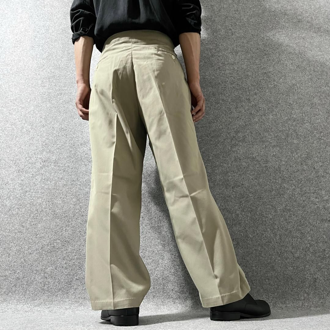 〜80s　ヴィンテージ　ワイドスラックス　　ロケットタロン VINTAGE ヴィンテージ 70S-80S TALON ZIP ロケットタロン ウール