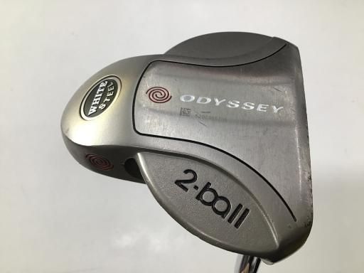 オデッセイ WHITE STEEL 2 ball 35インチ パター PT スチール フレックスその他 メンズ 男性用 右利き 右用 Cランク ゴルフクラブ