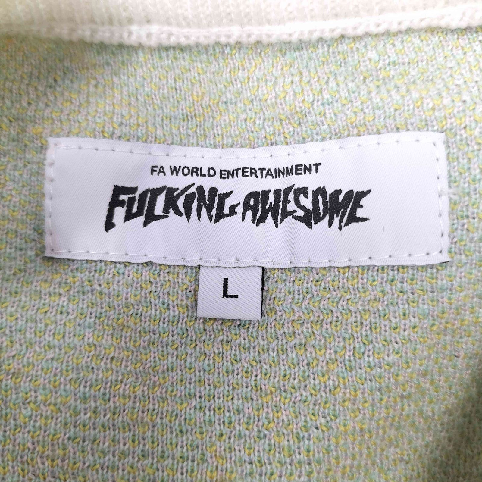 ファッキンオーサム FUCKING AWESOME MONOGRAM SWEATER メンズ L