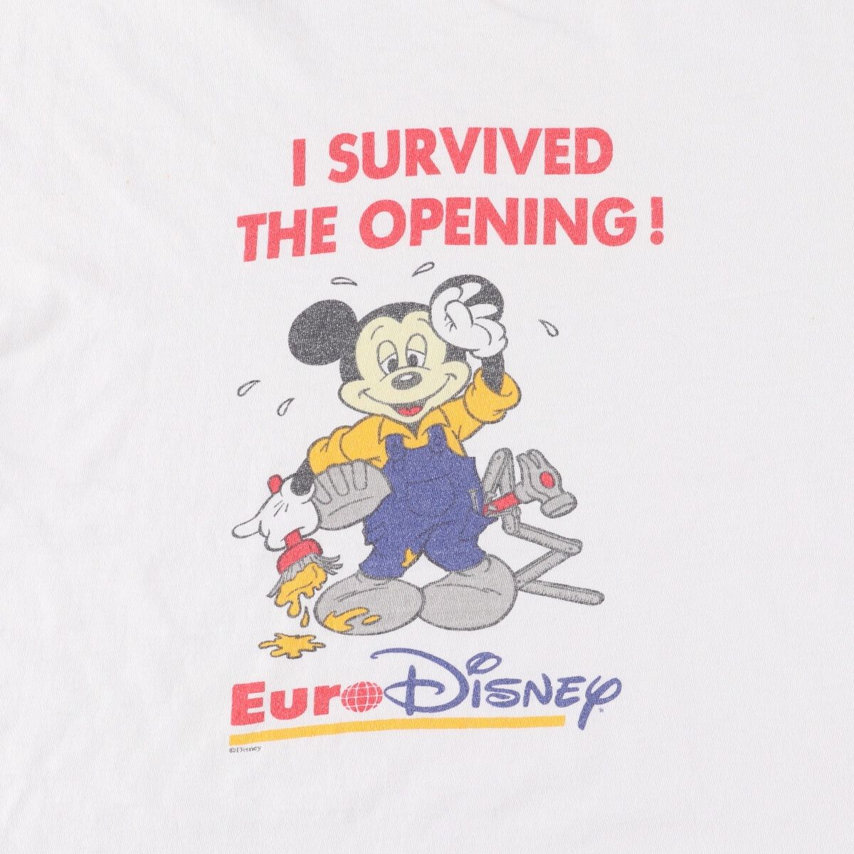 古着 80年代 ヘインズ Hanes MICKY MOUSE ミッキーマウス キャラクター