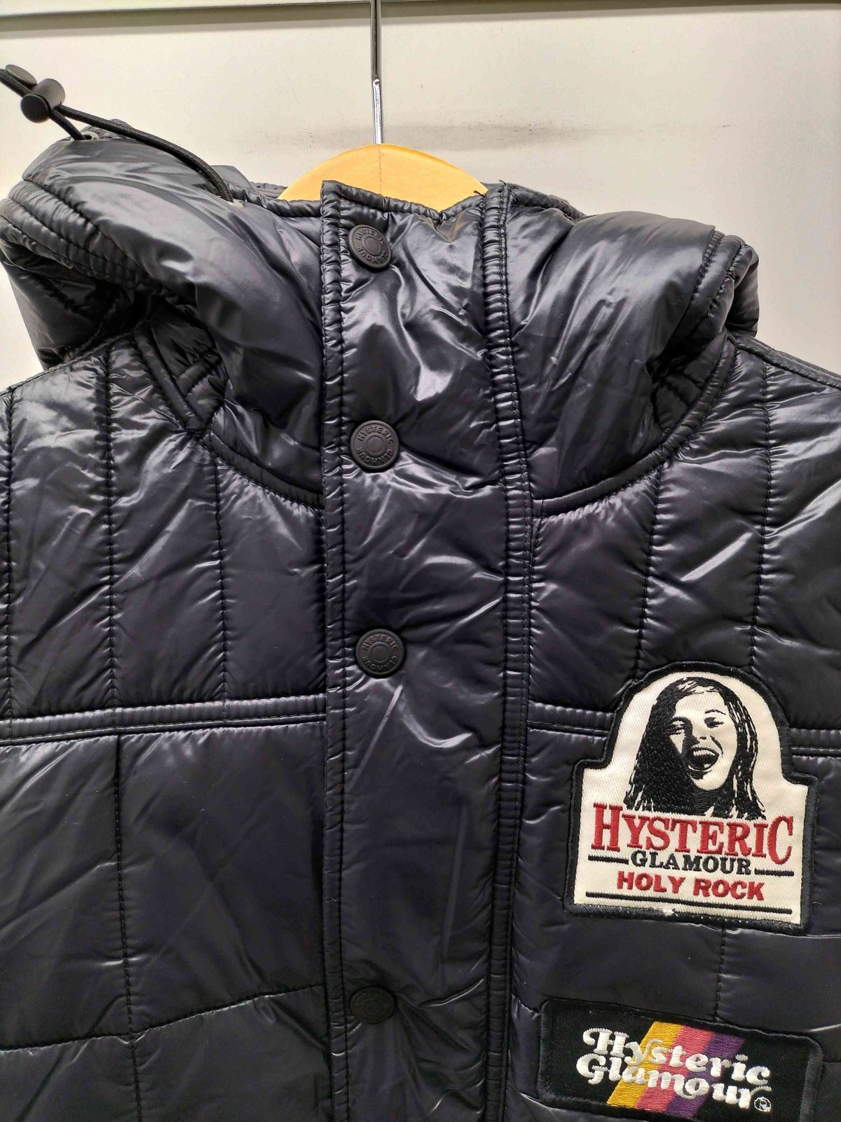 【超人気】ヒステリックグラマー 刺繍ワッペン ヒスガール プリマロフトジャケット HYSTERIC GLAMOUR フライトジャケット PRIMALOFT プリマロフト