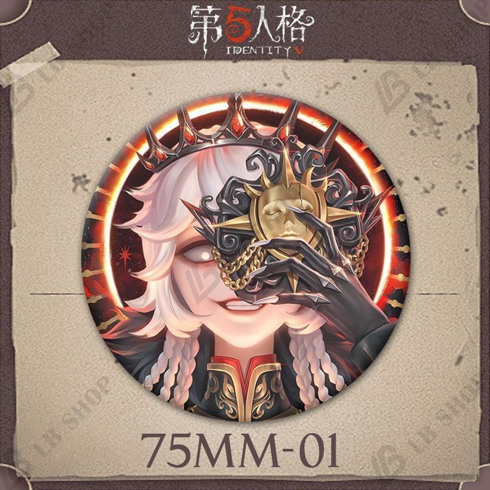 Identity V アイデンティティ V 75mm 夜の番人 缶バッジ バッジ