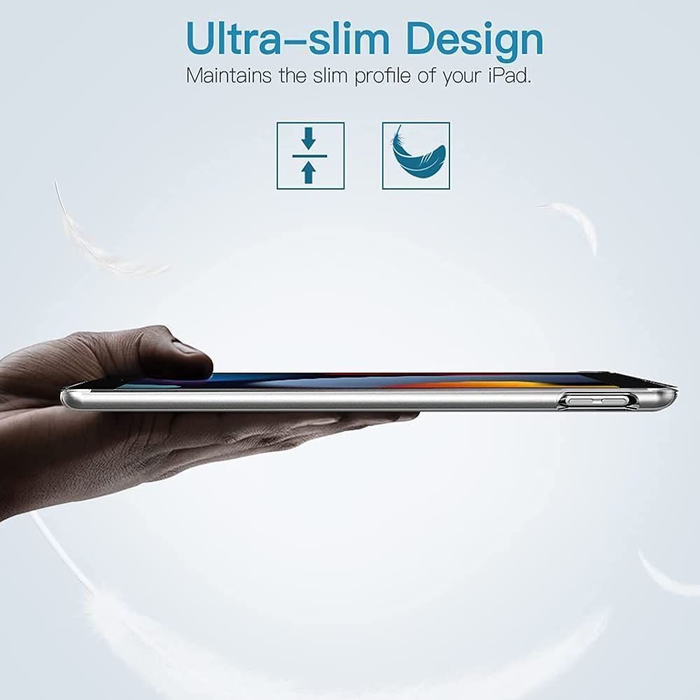 Apple iPad 9 7 2018 2017トランスペアレントケース 第五 六世代 7インチケース 柔らかく 耐衝撃性 落下防止 指紋防止 超薄型 完全な保護