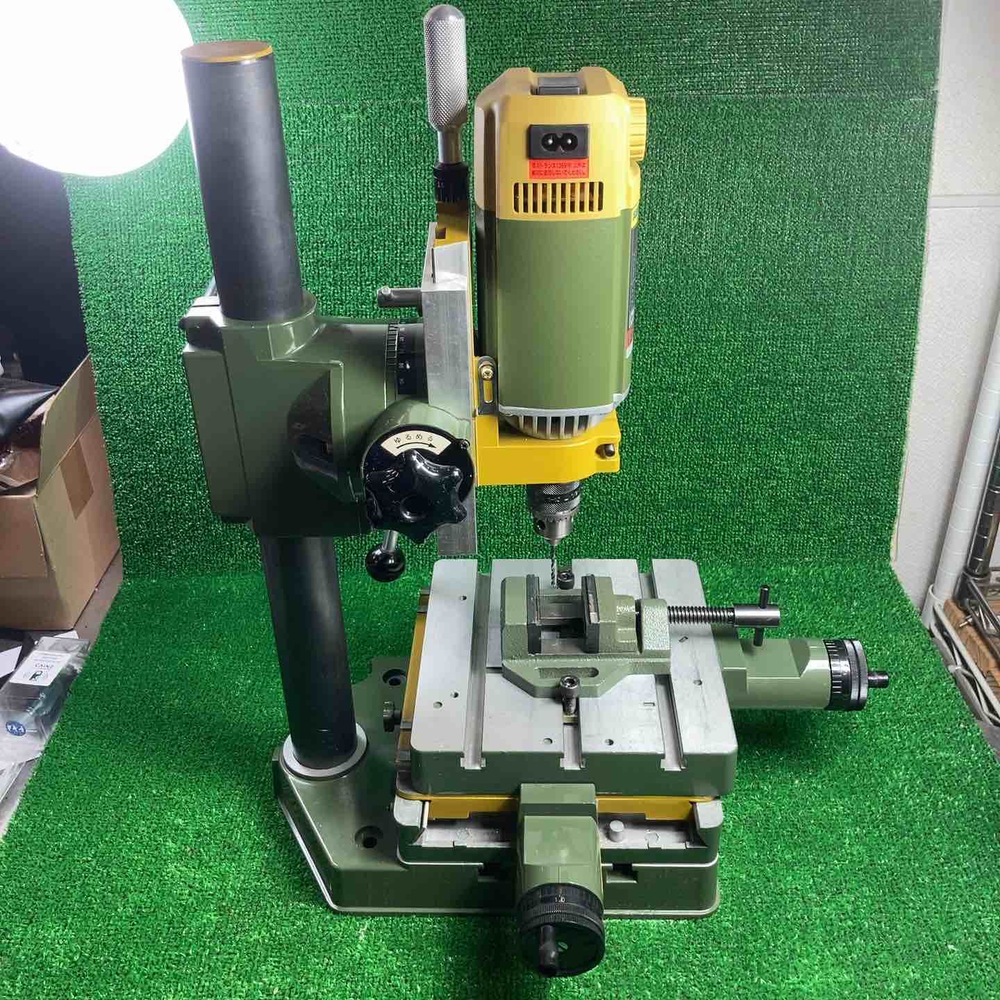 プロクソン フライスモーター ドリルスタンド クロステーブルセット 川崎店