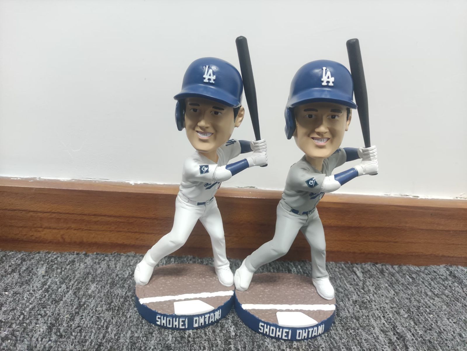レア＆プレミア 大谷翔平 ボブルヘッド ノーマル・グレー・2体