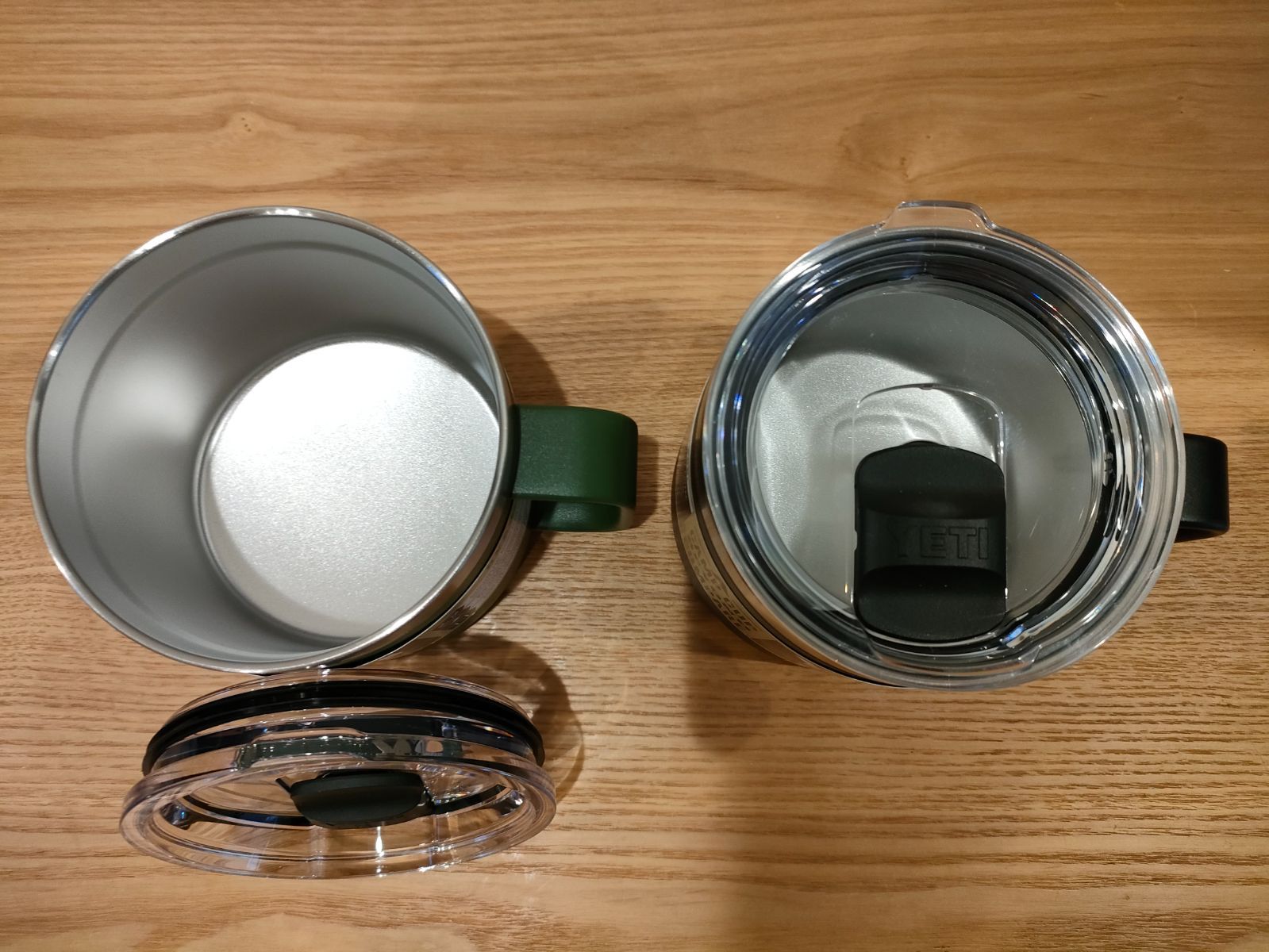 タンブラーマグ14oz オリーブ-ブラック2個セット