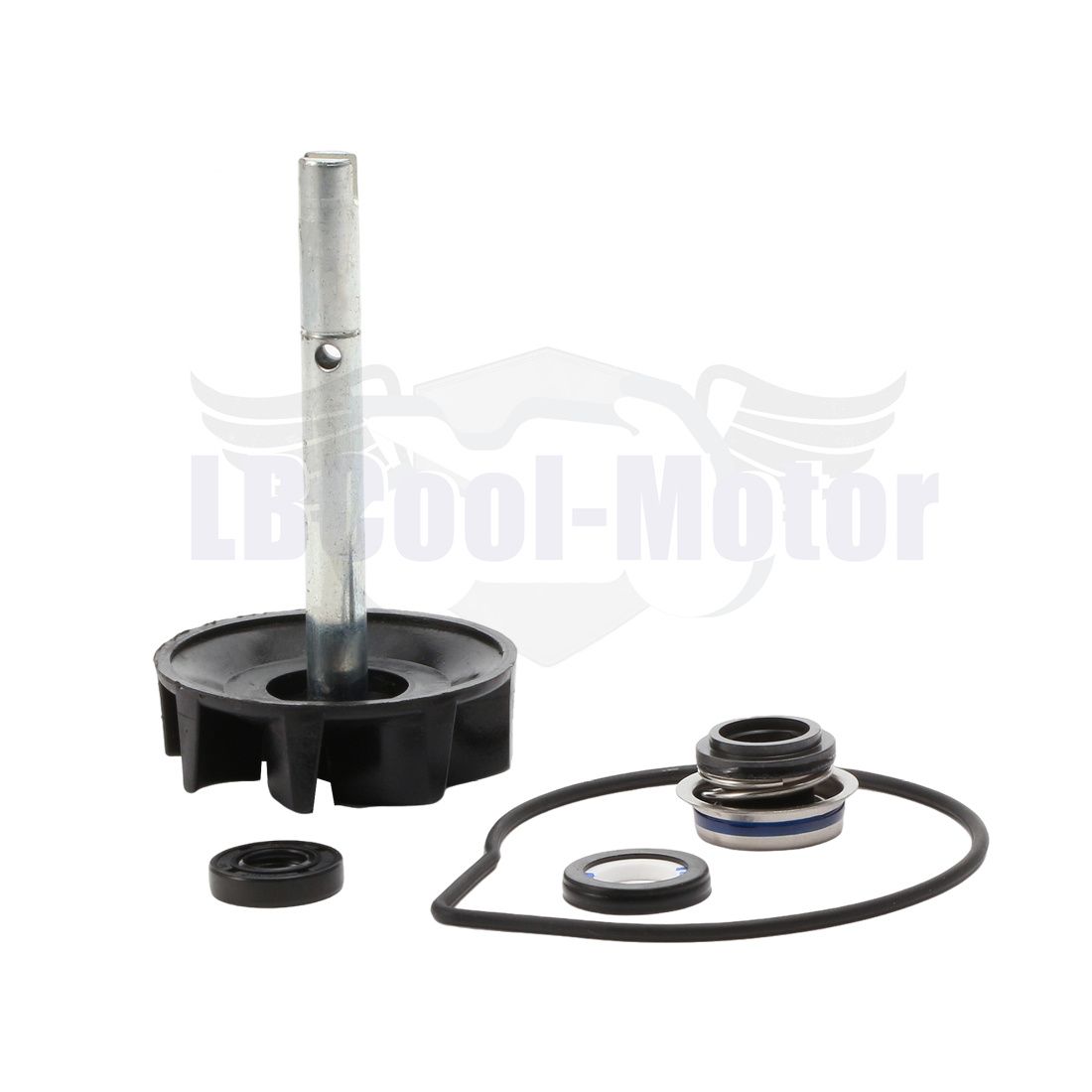 ウォーターポンプリペアシール シャフト インペラー キット カワサキ