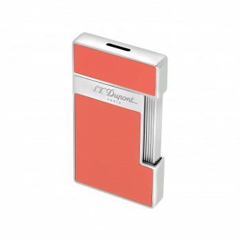 S.T. Dupont エス テー デュポン スリミー ライター コーラルラッカー＆クローム 028006 WWW_TRAVELLANDINDIA_COM
