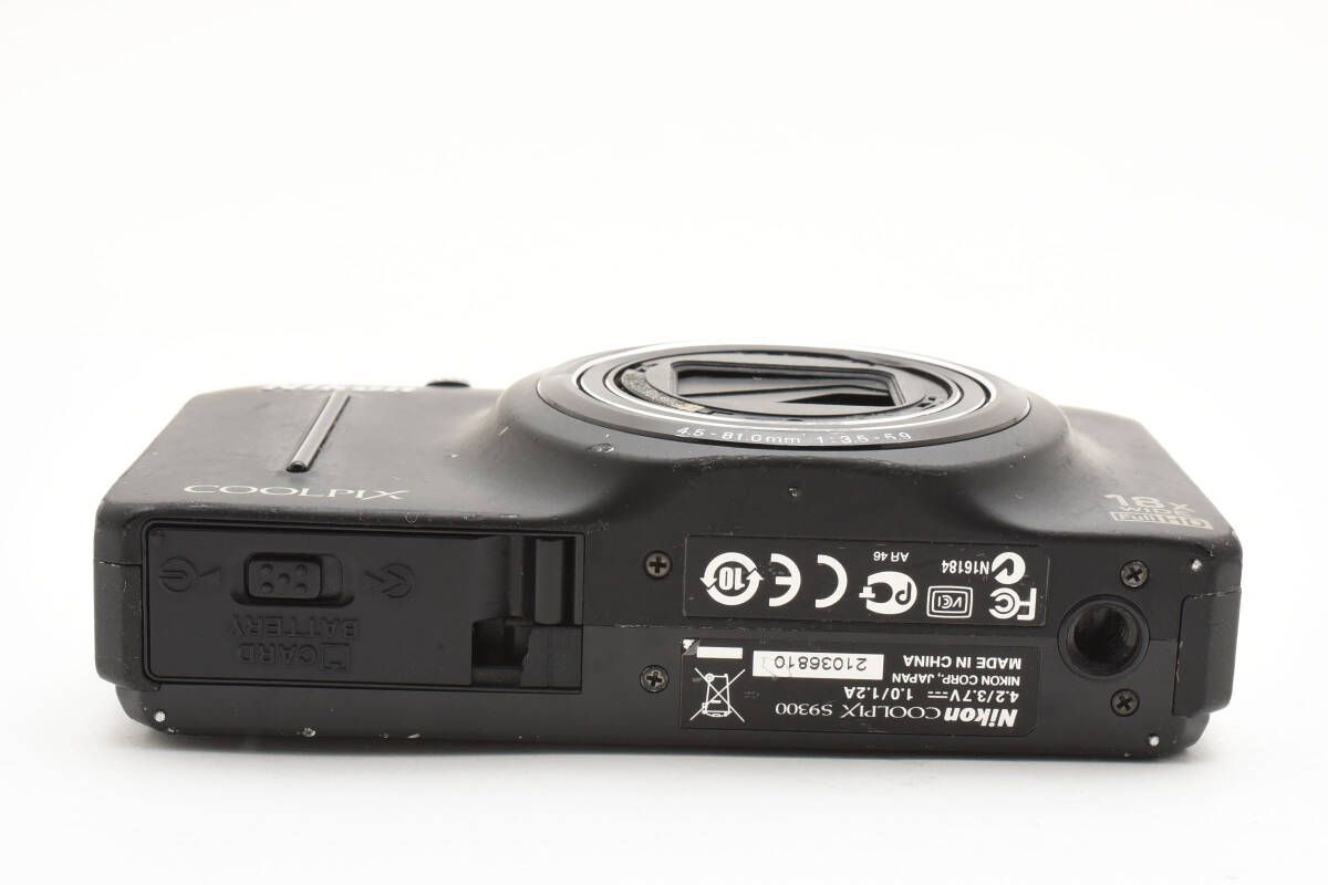 美品】Nikon COOLPIX S9300 BLK 動作確認済 Nikon COOLPIX S9300 Black
