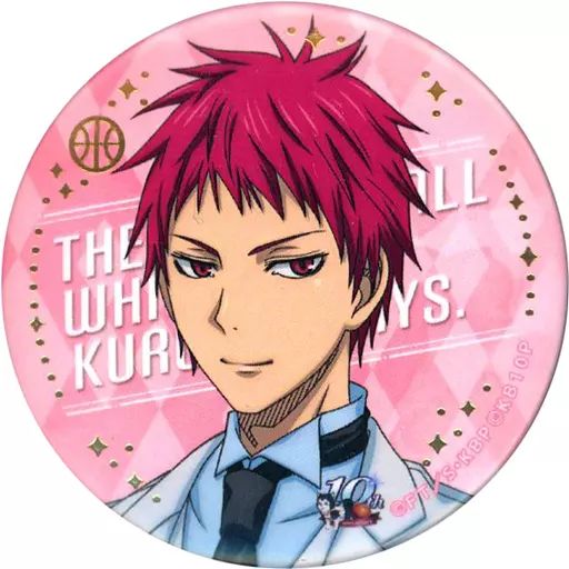 黒子のバスケ 赤司征十郎 缶バッジ 赤司征十郎ショップ 10th 黒子のバスケ 赤司征十郎 ショップ 缶バッジ 黒子のバスケ 赤司征十郎