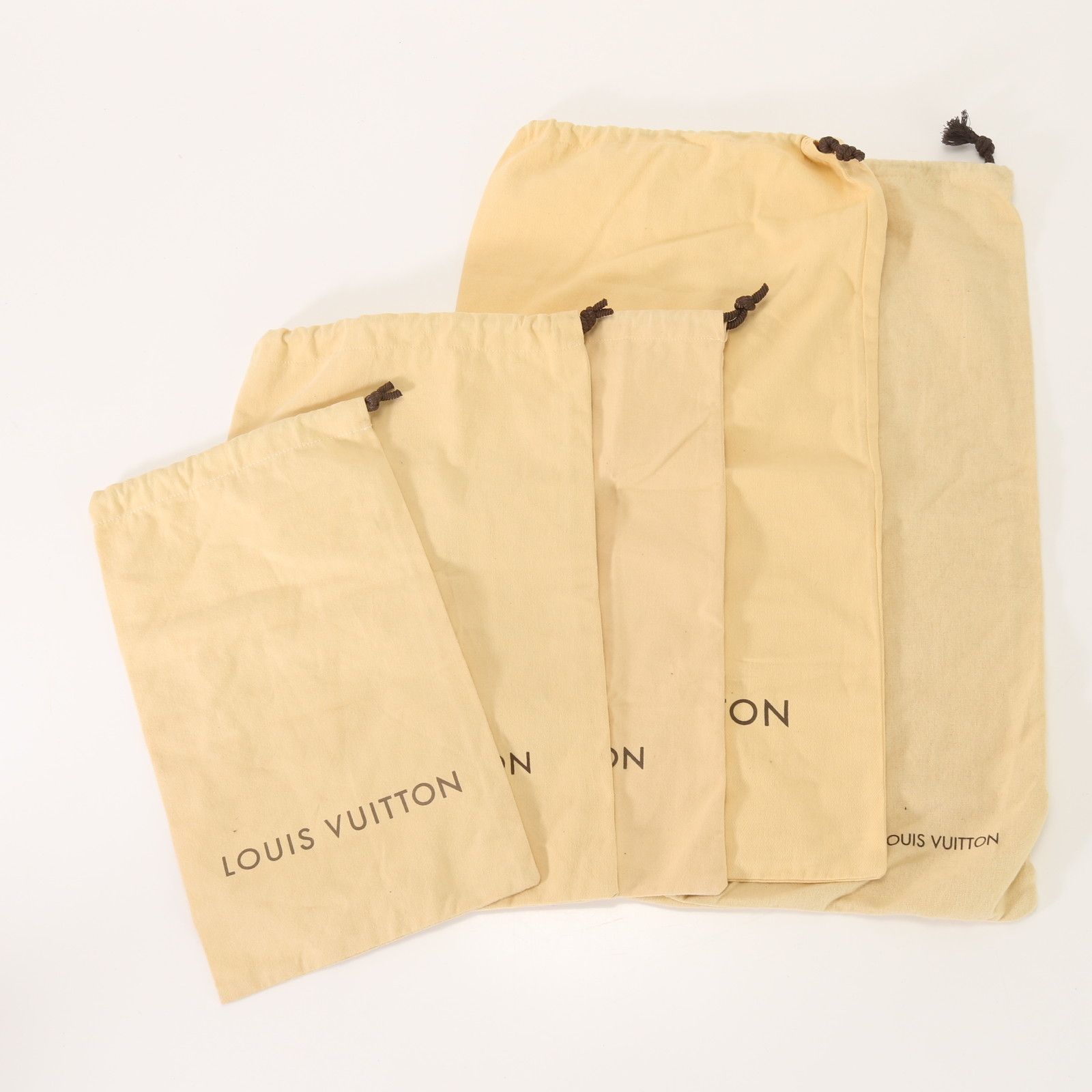 LOUIS VUITTON ルイヴィトン　保存袋　巾着袋 LOUIS VUITTON ルイヴィトン 保存袋 巾着袋 21枚 - メルカリ
