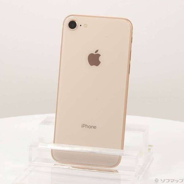 〔品〕 iPhone8 64GB ゴールド MQ7A2J／A SIMフリー【247】