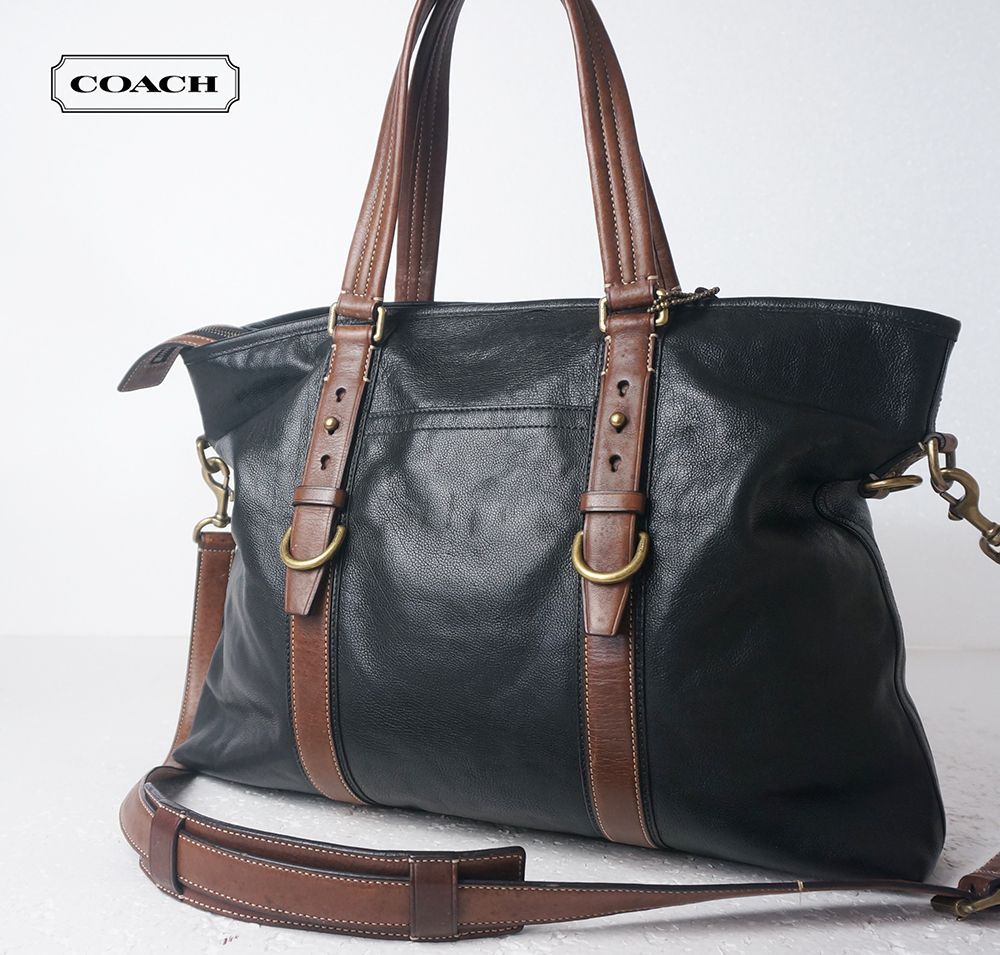 COACH コーチ トートバッグ ハリソン 牛革 カーフ 2WAY