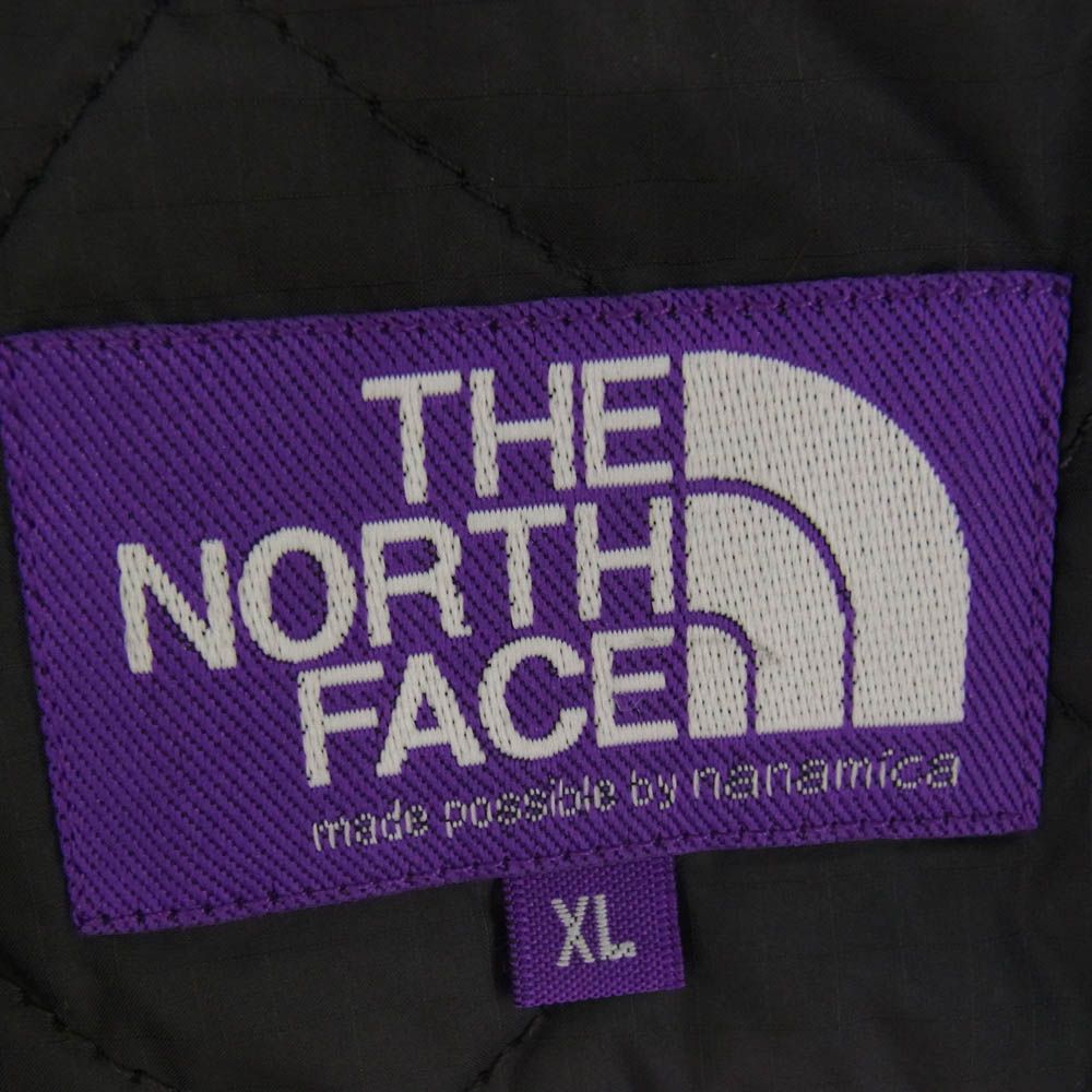 THE NORTH FACE ノースフェイス NY2374N PURPLE LABEL パープルレーベル インスレーション マウンテン フィールド ジャケット ネイビー系 XL【中古】 THE NORTH FACE ノースフェイス NY2374N PURPLE LABEL パープル