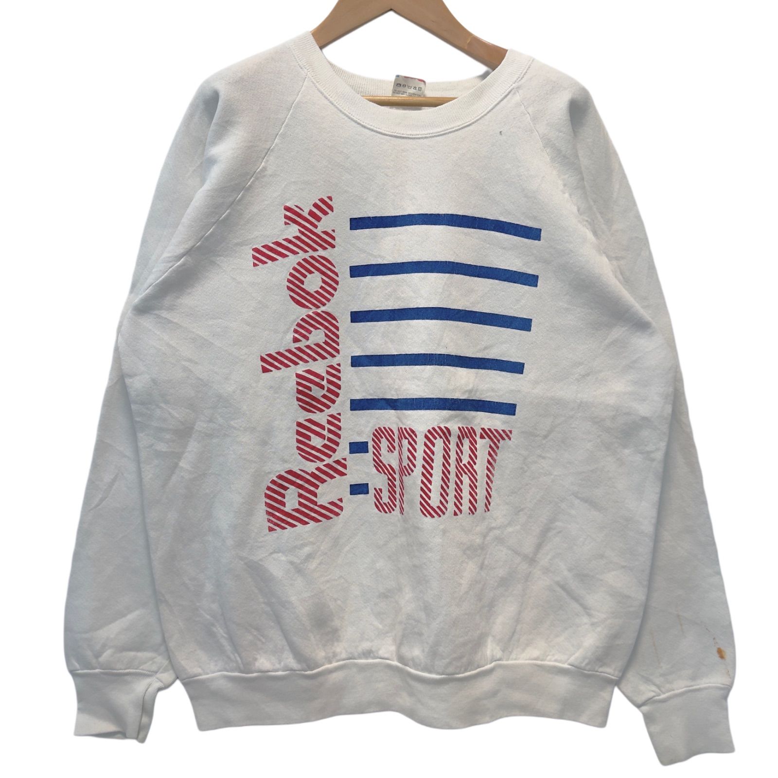USA製！！【Reebok リーボック】スウェットシャツ ビッグロゴ y2k USA製！！【Reebok リーボック】スウェットシャツ ビッグロゴ