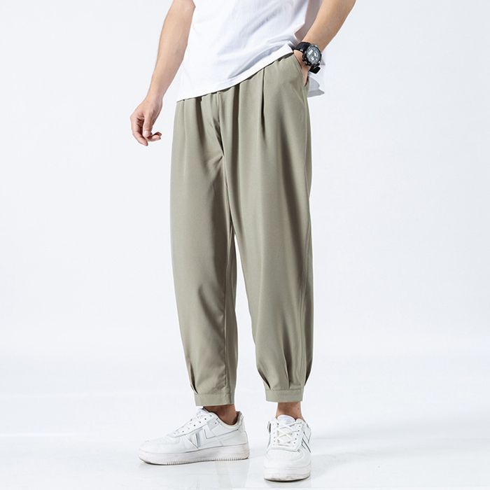 Y’S ワイズ スウェット素材 ワイド イージー サルエルパンツ ガウチョパンツ ワイドパンツ レディース イージーパンツ シワ加工 ガウチョ
