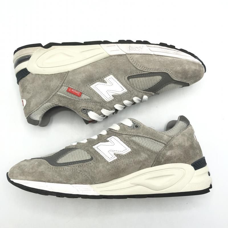 中古】New Balance M990VS2 スニーカー 28.5cm グレー ニューバランス[10] - メルカリ