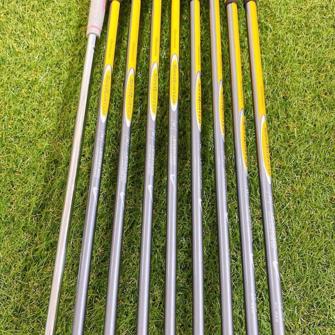 良品 NIKE SQ SUMO2 ナイキ レディースゴルフセット 9本 初心者 - メルカリ