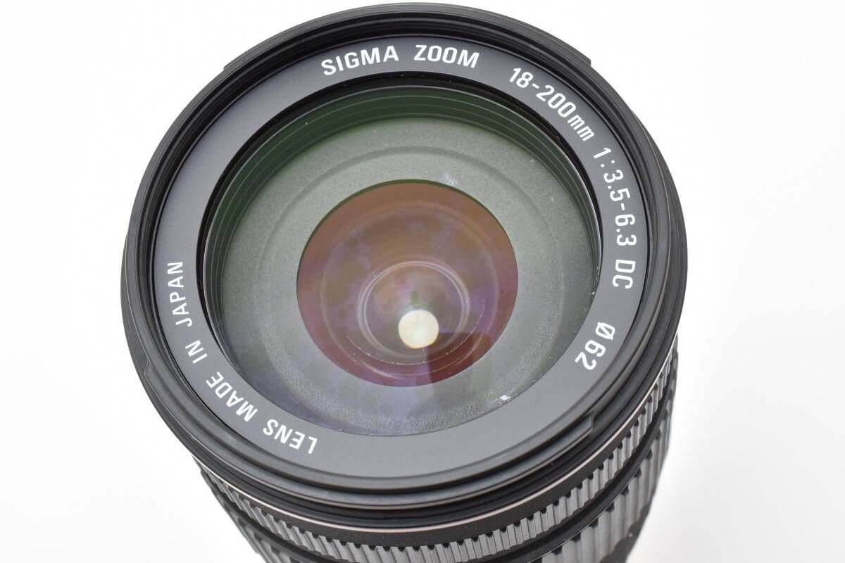 ☆外観美品☆シグマ SIGMA AF 18-200mm F3.5-6.3 DC キャノン用 ☆外観美品☆シグマ SIGMA AF 18-200mm F3.5-6.3 DC キャノン用
