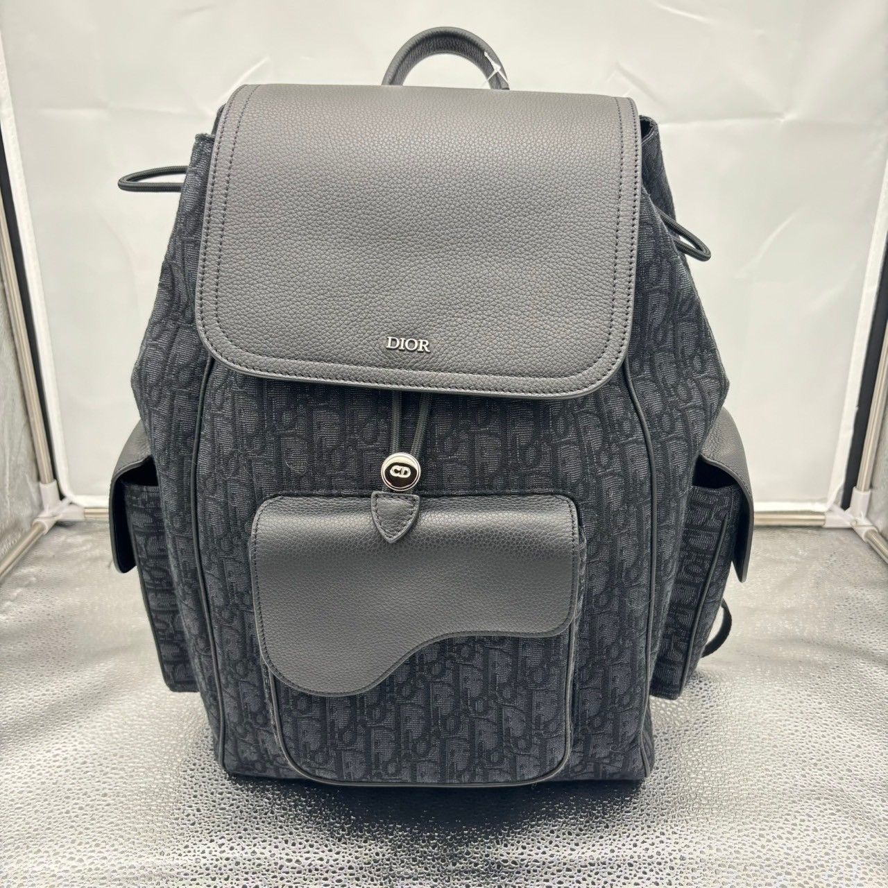 ディオール サドル オブリーク キャンバス バッグ SADDLE サドル オブリーク ハンドバッグ キャンバス レザー