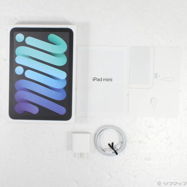 中古品〕 iPad mini 第6世代 256GB スペースグレイ MK8F3J／A docomo