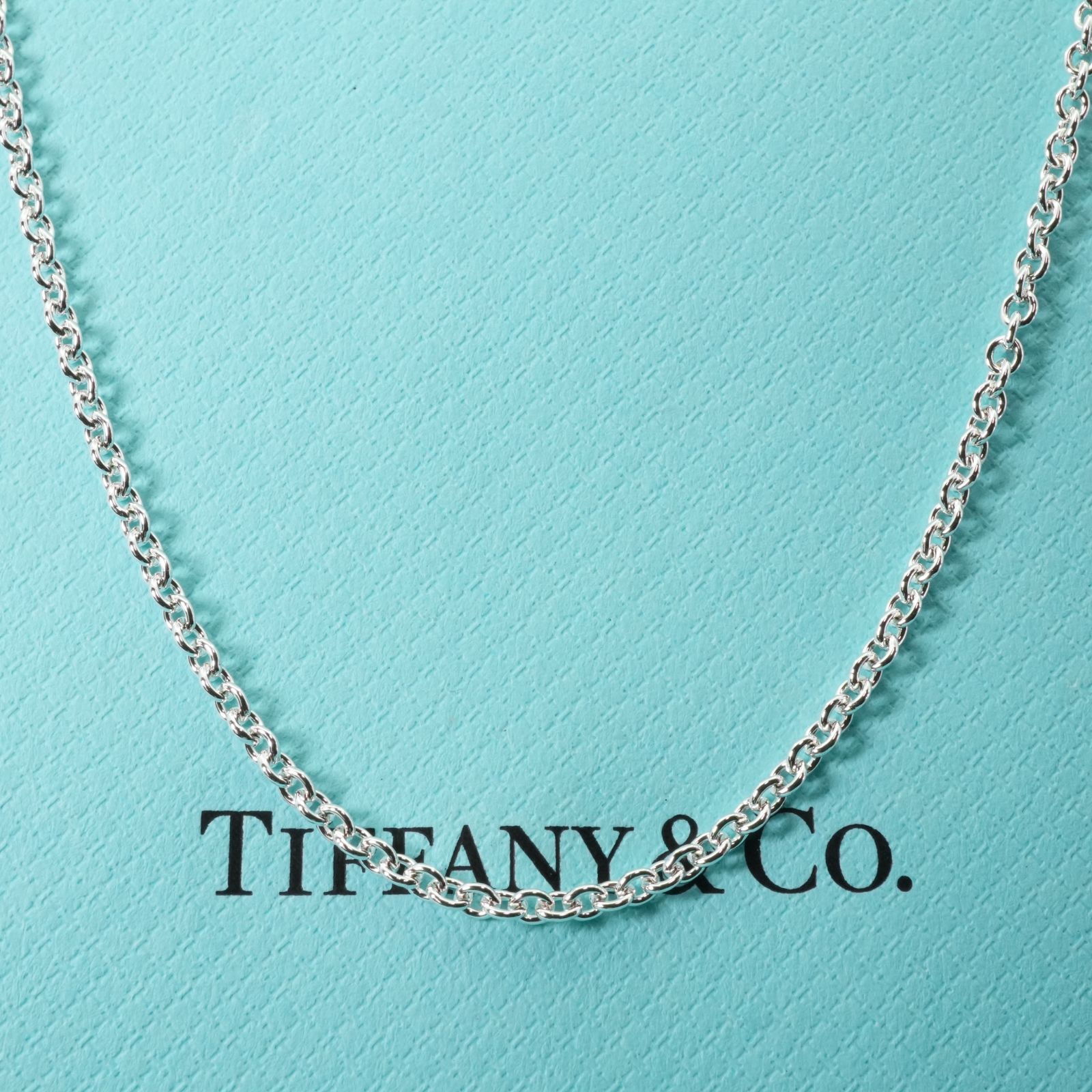 正規品　Tiffanyティファニー　ネックレスチェーン2本セット 楽天市場】TIFFANY&Co. ティファニー ダブル チェーン リンク