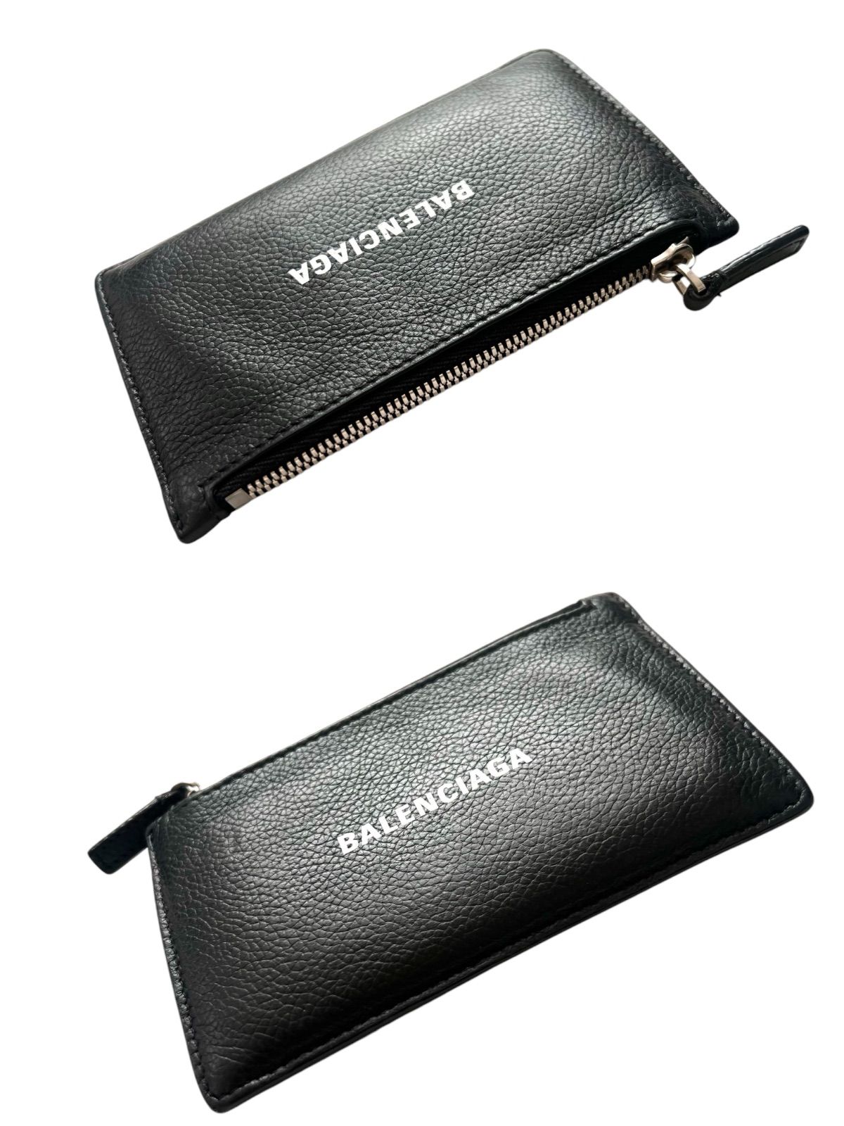 美品】バレンシアガ カードケース 分厚い 名刺入れ【箱・巾着付き 